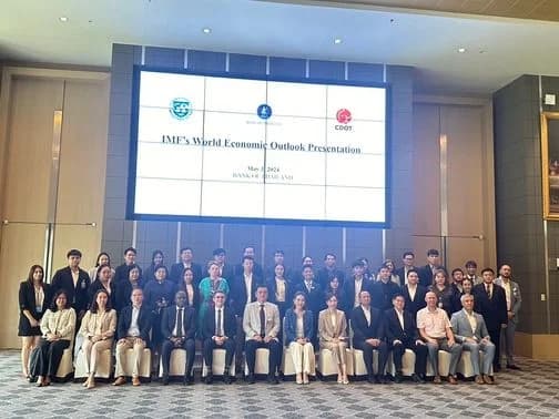 ส.อ.ท. ร่วมงาน IMF’s World Economic Outlook Presentation