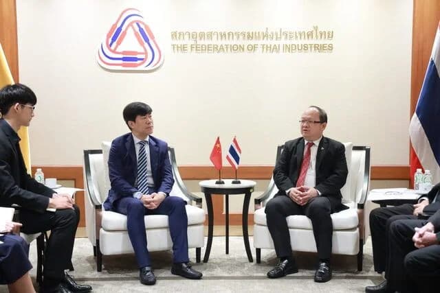 ส.อ.ท. ต้อนรับผู้แทน CCPIT ประจำประเทศไทย เนื่องในโอกาสเข้ารับตำแหน่งใหม่