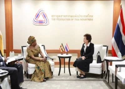 ส.อ.ท. ให้การต้อนรับเอกอัครราชทูตสาธารณรัฐยูกันดาประจำประเทศไทย