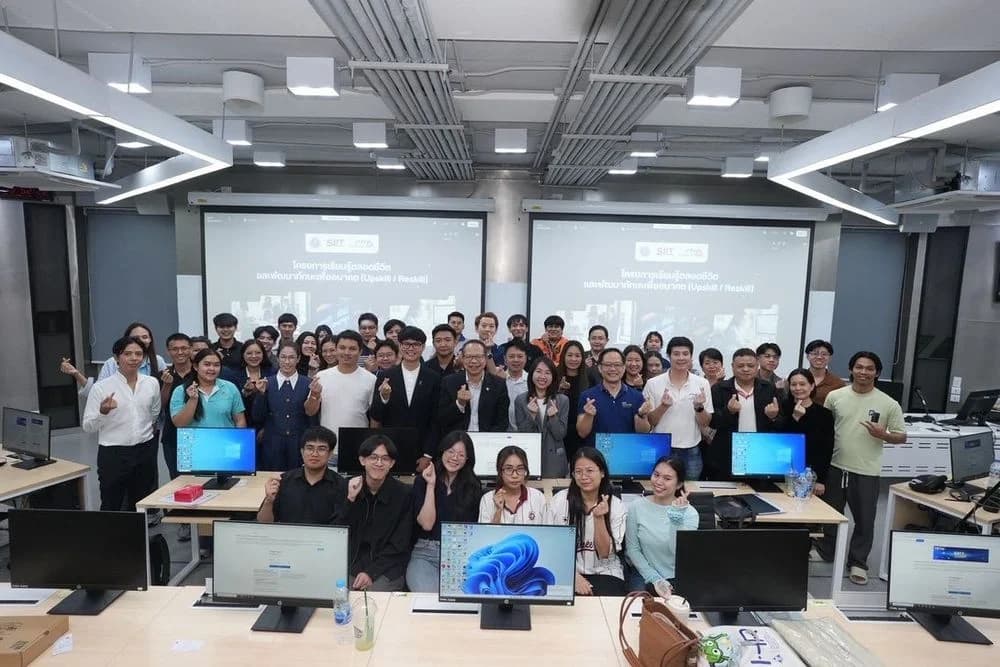 FTI Academy จับมือ SIIT สร้างกำลังคนคุณภาพ มอบประกาศนียบัตรผู้ผ่านการอบรม Upskill-Reskill