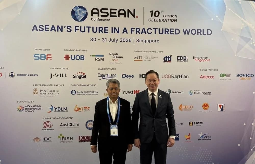 ส.อ.ท. ร่วมงาน ASEAN Conference 2026 ประเทศสิงคโปร์ แลกเปลี่ยนมุมมองเศรษฐกิจ การค้า การลงทุน