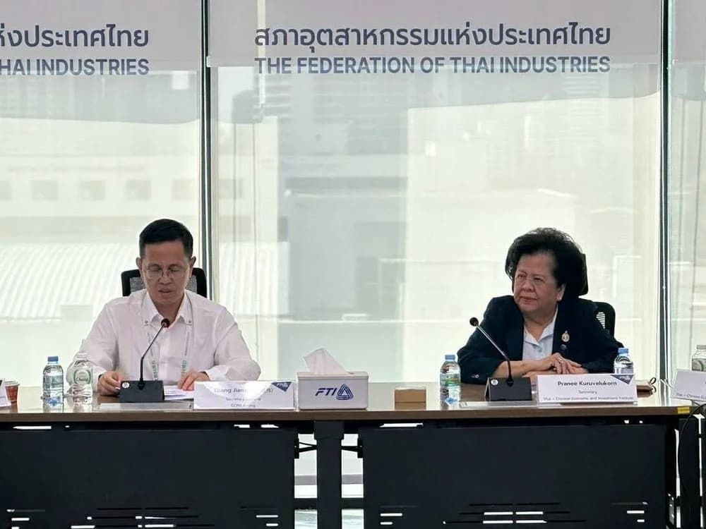 ส.อ.ท. เปิดเกมเชื่อมธุรกิจไทย–จีน ดึง AI–หุ่นยนต์–Smart City ต่อยอดการค้า–ลงทุน