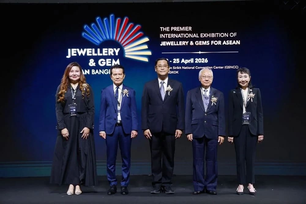 ส.อ.ท. ร่วมเปิดงาน “Jewellery & Gem ASEAN Bangkok 2026” หนุนผู้ประกอบการไทยสู่เวทีโลก ดันอาเซียนศูนย์กลางอัญมณีและเครื่องประดับ