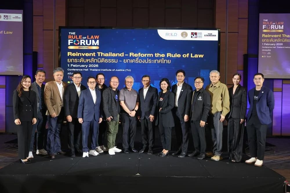 ประธาน ส.อ.ท. ร่วมเวที Rule of Law ชี้ คอร์รัปชันเชิงระบบฉุดประเทศ หนุนยกเครื่องหลักนิติธรรม