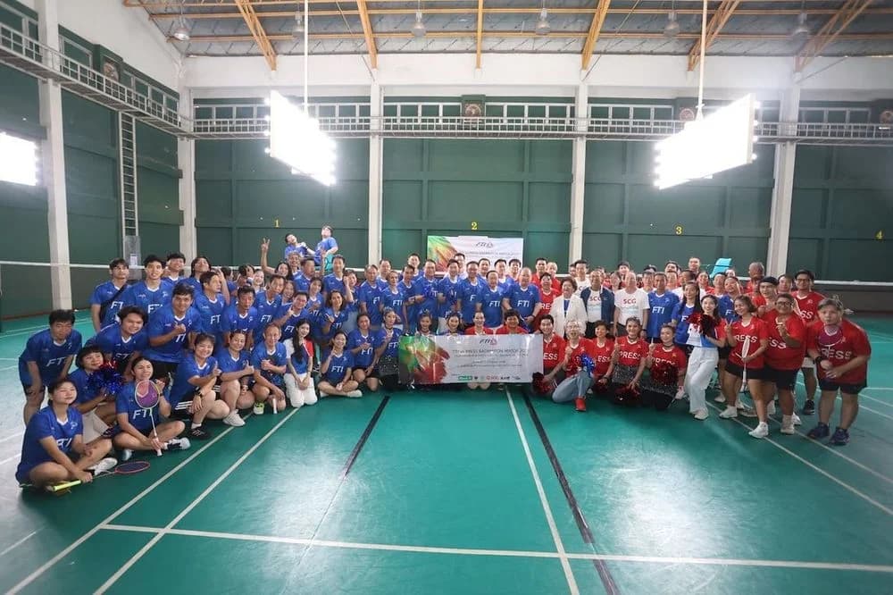 ส.อ.ท. เปิดสนาม “FTI vs PRESS Badminton Match 2025” จับไม้แบดฯ สานสัมพันธ์สื่อ
