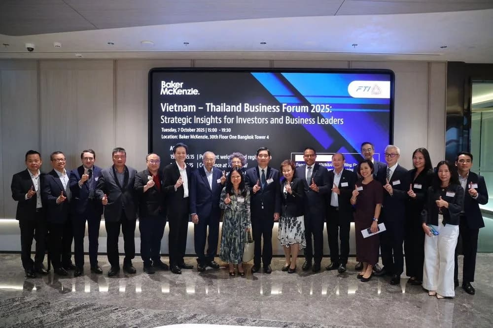 ส.อ.ท. จับมือ Baker McKenzie จัดเวทีธุรกิจไทย–เวียดนาม เจาะโอกาสการลงทุนปี 2568