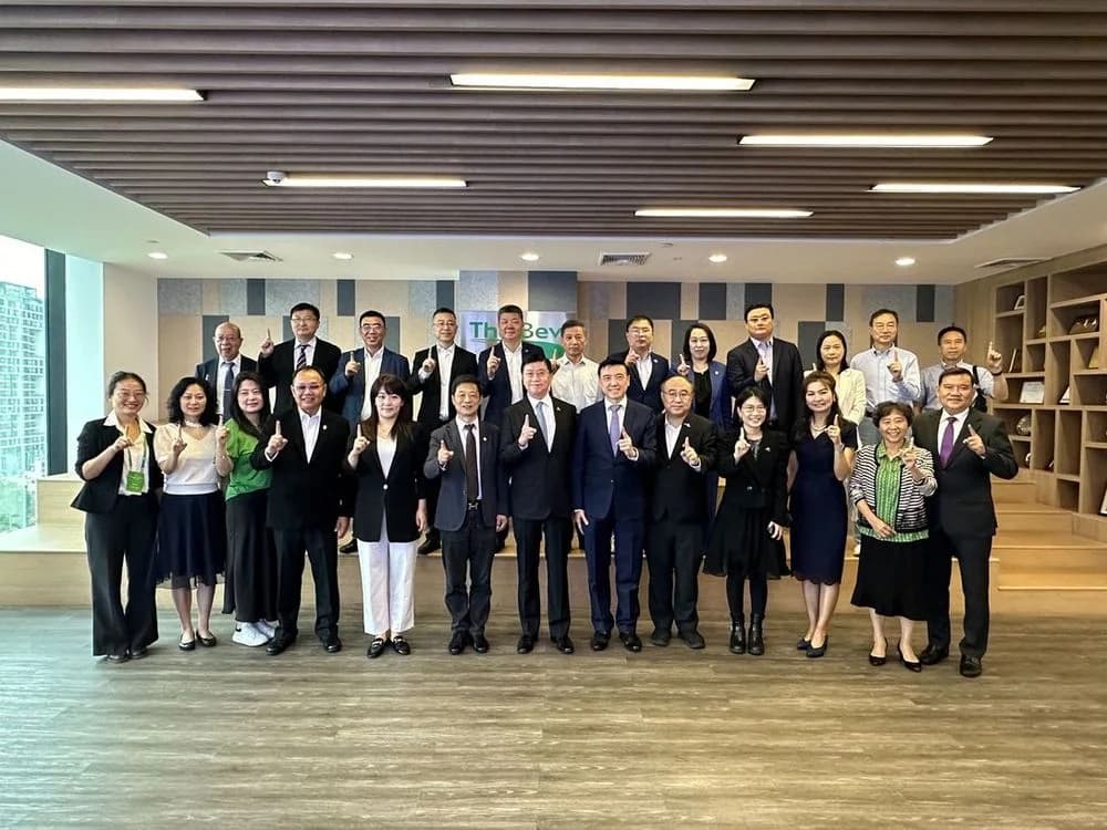 ส.อ.ท.ให้การต้อนรับรองประธานสหพันธ์เศรษฐกิจและอุตสาหกรรมเซี่ยงไฮ้ หารือการลงทุนในไทย