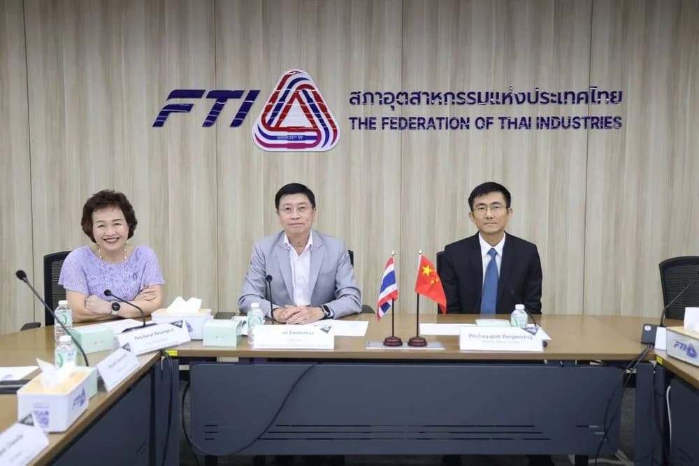 ส.อ.ท. ต้อนรับคณะนักธุรกิจจีน เสริมความร่วมมือด้านพลังงานและการลงทุน
