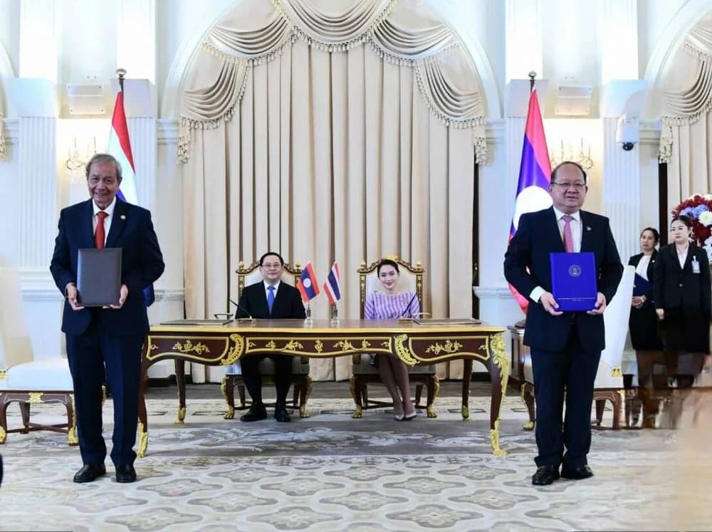 ประธาน กกร. ลงนามบันทึกความเข้าใจระหว่าง กกร. กับสภาการค้าและอุตสาหกรรมแห่งชาติลาว