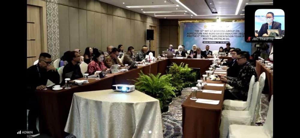 ส.อ.ท. ร่วมประชุมคณะทำงานด้านการเกษตรและอุตสาหกรรมเกษตร ครั้งที่ 19 ยกระดับเกษตรยั่งยืนในอนุภูมิภาค