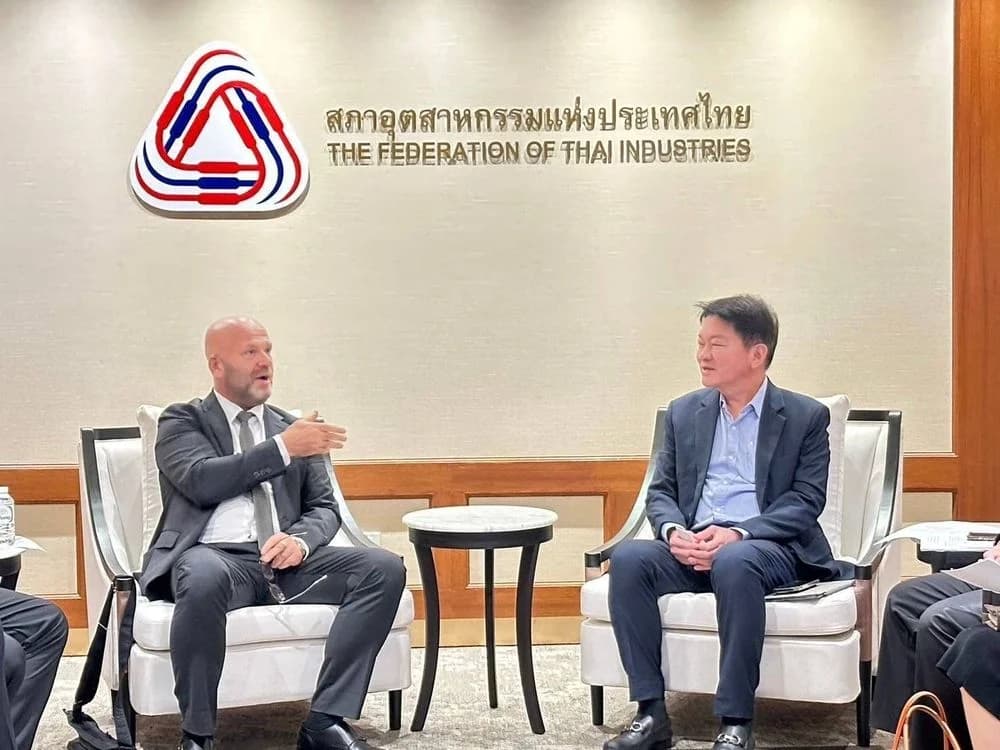 ส.อ.ท. ต้อนรับคณะทูตสาธารณรัฐเช็ก กระชับความสัมพันธ์การค้า การลงทุน