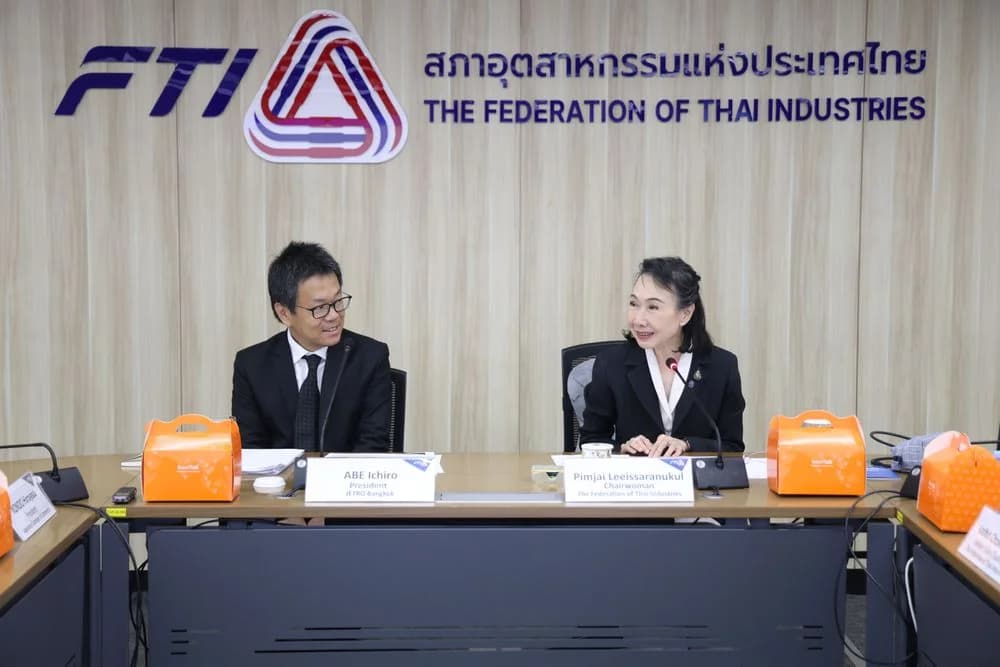 ส.อ.ท.–JETRO ชี้ไทยยังเป็นฐานลงทุนสำคัญของญี่ปุ่น เร่งยกระดับขีดความสามารถรองรับการลงทุนอนาคต