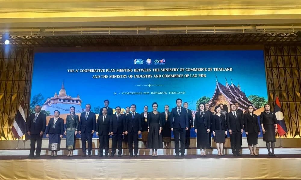 กกร. หารือ LNCCI เสนอกรอบความร่วมมือเศรษฐกิจไทย–ลาวเชิงโครงสร้าง หนุนการค้า- การลงทุน