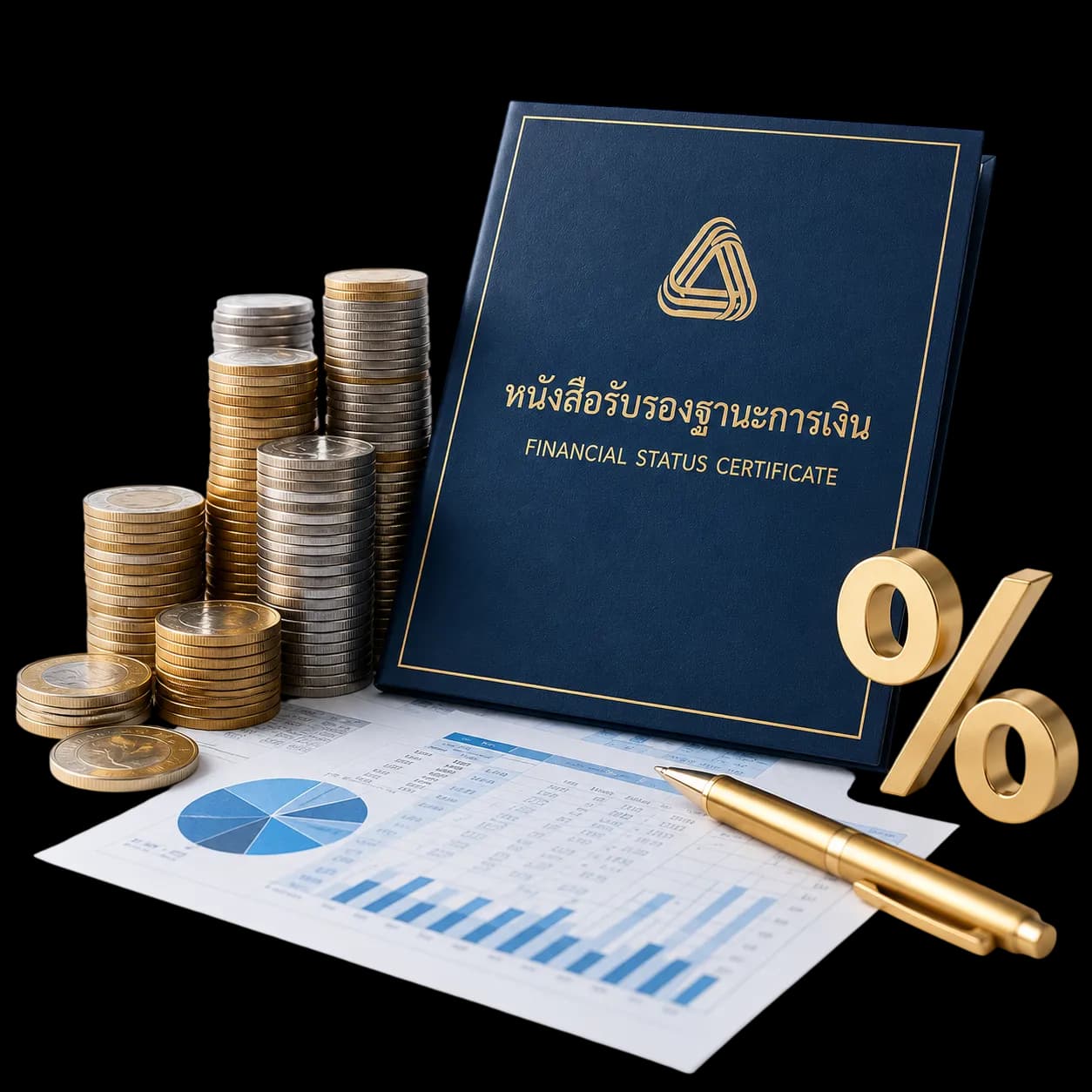 บริการออกหนังสือรับรองฐานะทางการเงิน